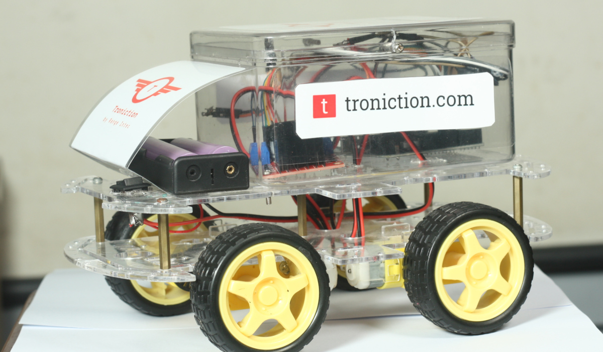 A Bluetooth RC car you build yourself